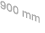 900 mm