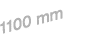 1100 mm