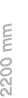 2200 mm