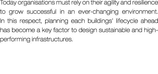 Today organisations must rely on their agility and resilience to grow successful in an ever-changing environment. In ...